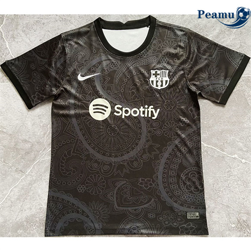 Maglia Calcio Barcellona Training nero 2024-2025