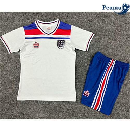 Classico Maglie Calcio Inghilterra Bambino Prima 1982
