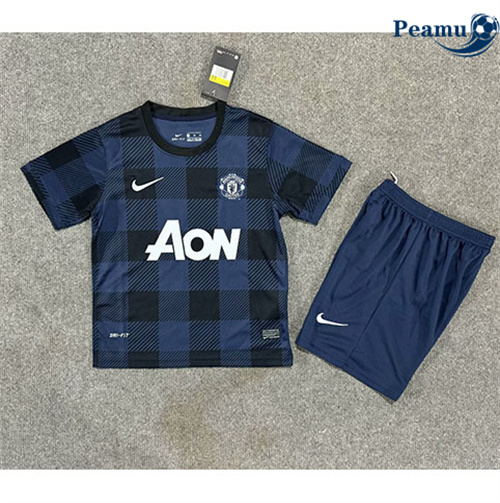 Classico Maglie Calcio Manchester United Bambino Seconda 2013-14