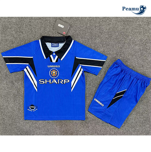 Classico Maglie Calcio Manchester United Bambino Seconda 1996-98