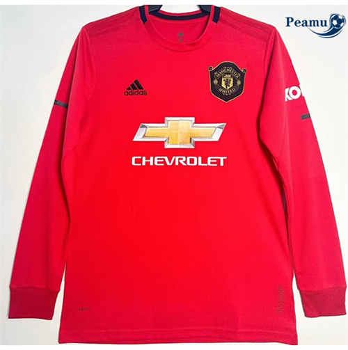 Classico Maglie Calcio Manchester United Prima Manica lunga 2019-20