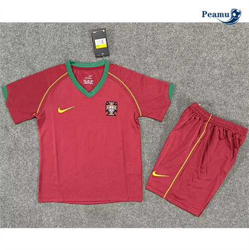 Classico Maglie Calcio Portogallo Bambino Prima 2006