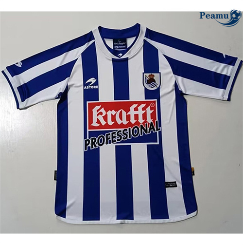 Classico Maglie Calcio Real Sociedad Prima 2002-03