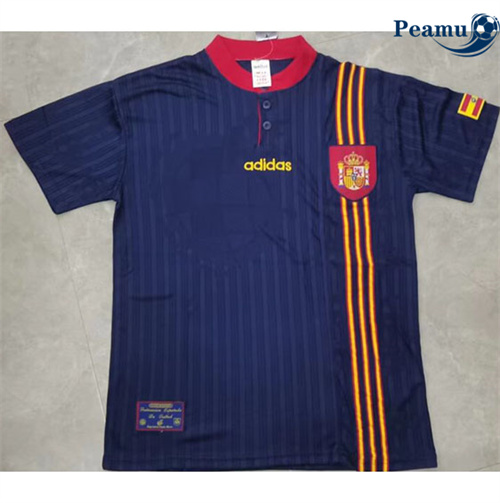 Classico Maglie Calcio Spagna Blu