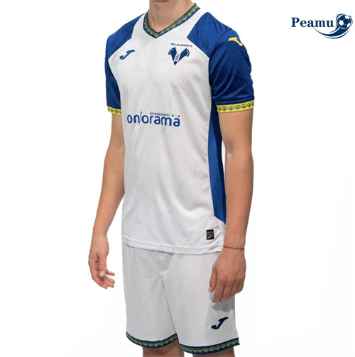 Maglia Calcio Hellas Verona Seconda Bianco 2024-2025