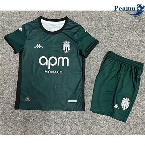 Maglia Calcio AS Monaco Bambino Seconda 2024-2025