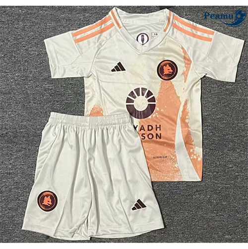 Maglia Calcio AS Roma Bambino Seconda 2024-2025