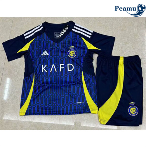 Maglia Calcio Al-Nassr FC Bambino Seconda 2024-2025