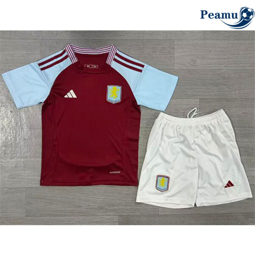 Maglia Calcio Aston Villa Bambino Prima 2024-2025