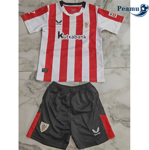 Maglia Calcio Athletic Bilbao Bambino Prima 2024-2025