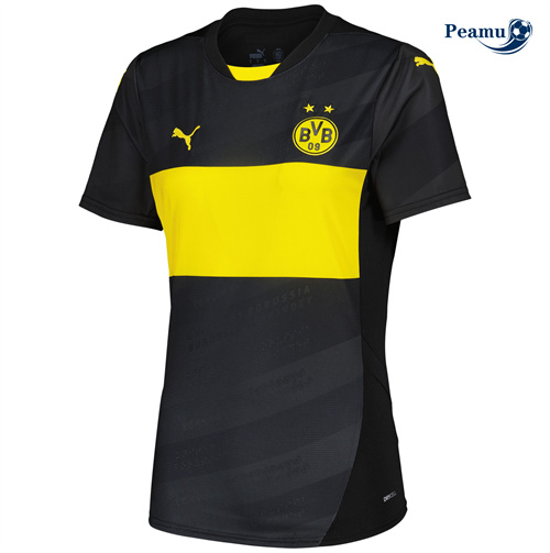 Maglia Calcio Borussia Dortmund Donna Seconda 2024-2025