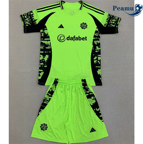 Maglia Calcio Celtic Bambino Verde 2024-2025