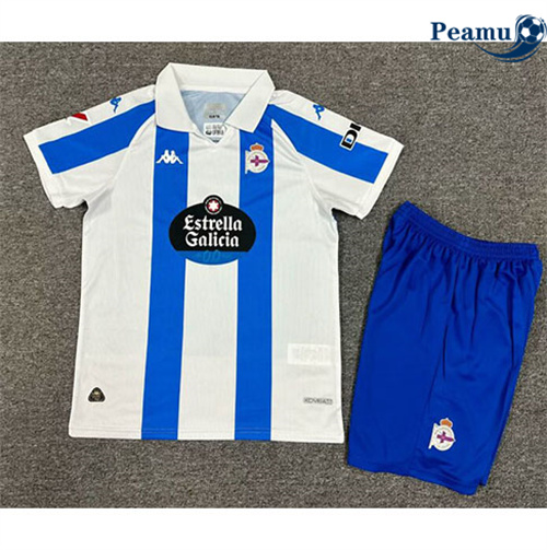 Maglia Calcio Deportivo La Corogne Bambino Prima 2024-2025