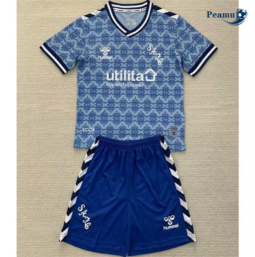 Maglia Calcio Derby County Bambino Blu 2024-2025