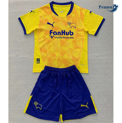 Maglia Calcio Derby County Bambino Terza 2024-2025