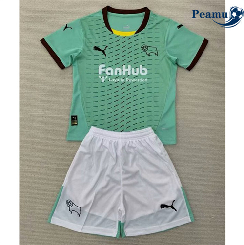 Maglia Calcio Derby County Bambino Seconda 2024-2025