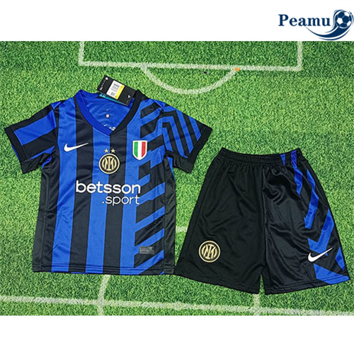 Maglia Calcio Inter Milan Bambino Prima 2024-2025