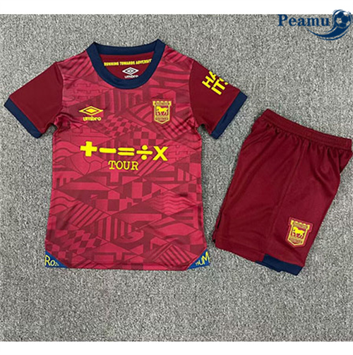 Maglia Calcio Ipswich Bambino Seconda 2024-2025