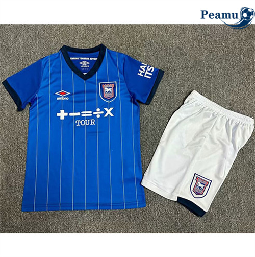 Maglia Calcio Ipswich Bambino Prima 2024-2025