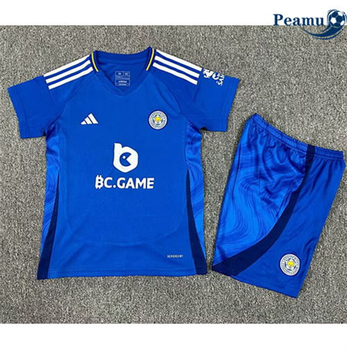 Maglia Calcio Leicester City Bambino Prima 2024-2025