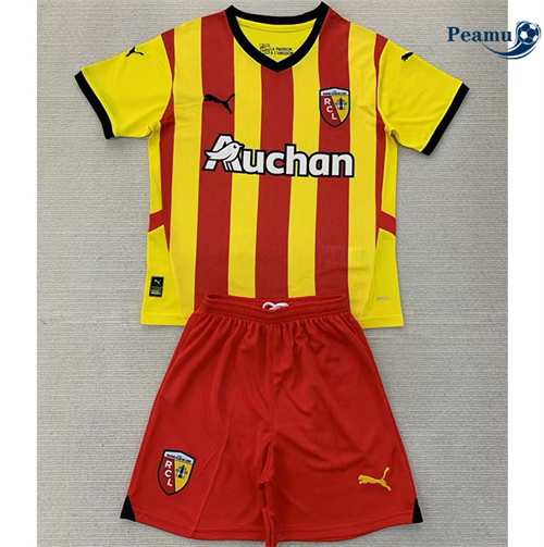 Maglia Calcio Lens Bambino Prima 2024-2025