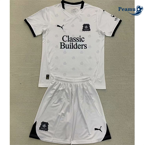 Maglia Calcio Plymouth Argyle Bambino Seconda 2024-2025