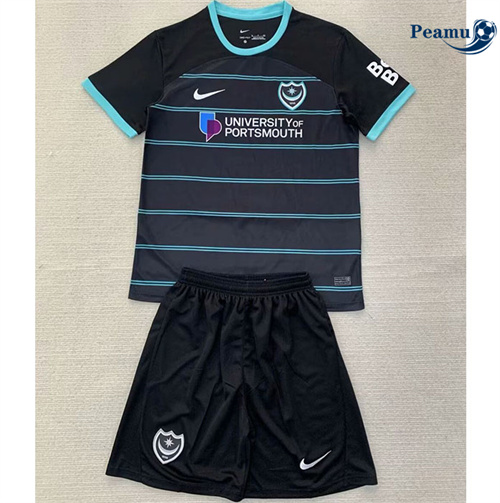 Maglia Calcio Portsmouth Bambino Seconda 2024-2025