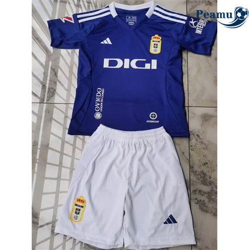 Maglia Calcio Real Oviedo Bambino Prima 2024-2025