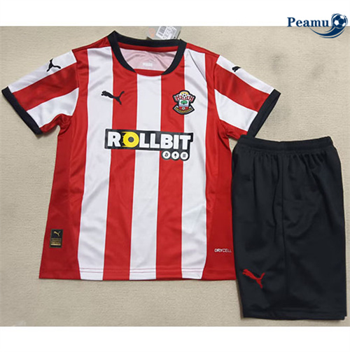 Maglia Calcio Southampton Bambino Prima 2024-2025