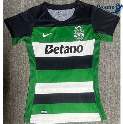 Maglia Calcio Sporting CP Donna Prima 2024-2025