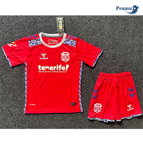Maglia Calcio Tenerife Bambino Rosso 2024-2025