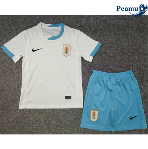 Maglia Calcio Uruguay Bambino Seconda 2024-2025
