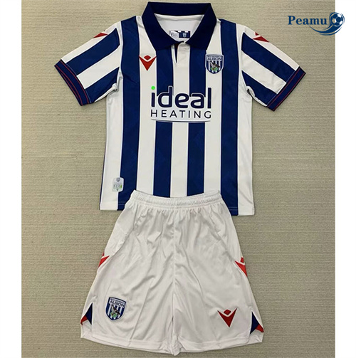 Maglia Calcio West Bromwich Albion Bambino Prima 2024-2025