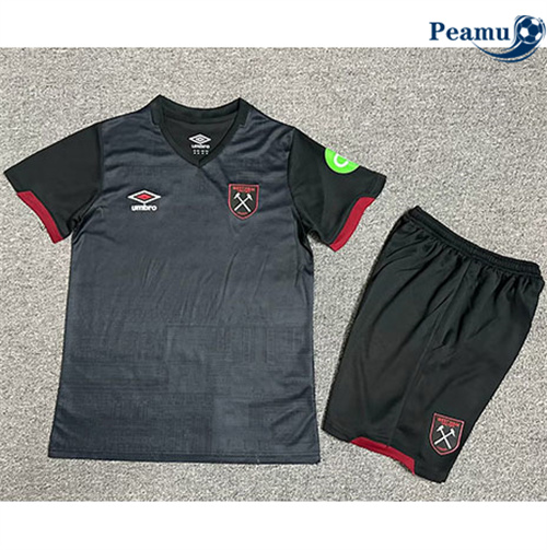 Maglia Calcio West Ham Bambino Seconda 2024-2025