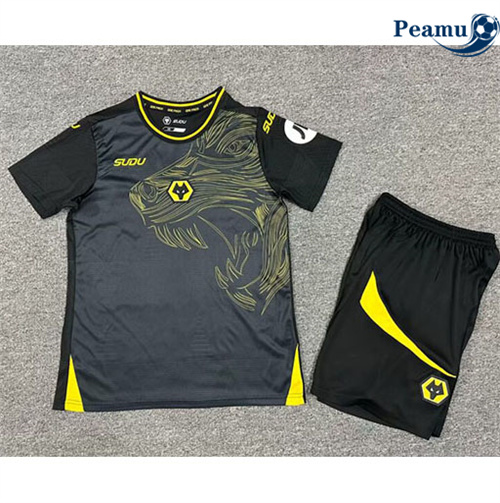 Maglia Calcio Wolves Bambino Seconda 2024-2025