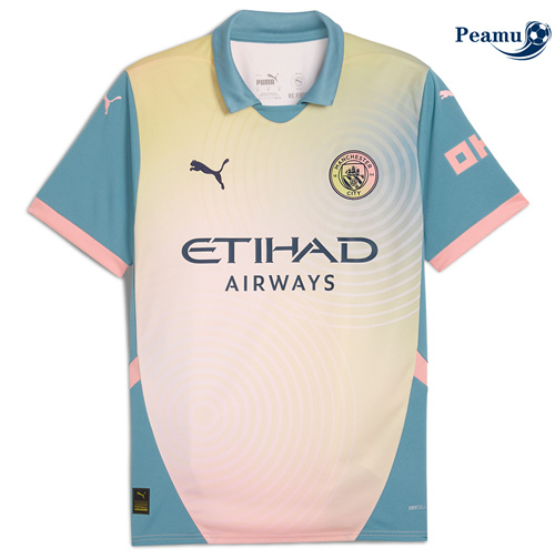Maglia Calcio Manchester City Quarto 2024-2025