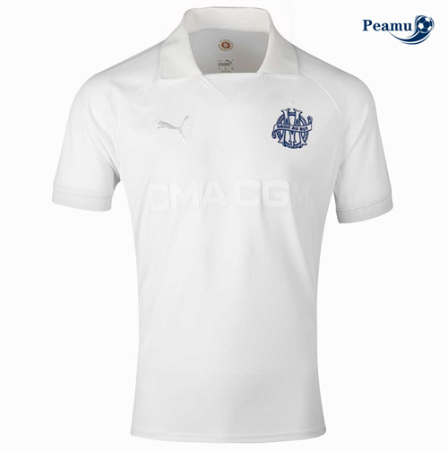 Maglia Calcio Marsella Edizione 125°Anniversario Bianco 2024-2025