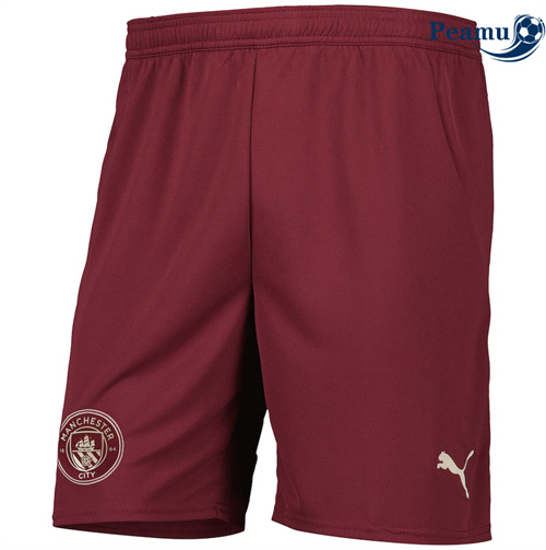 Maglia Calcio Manchester City Pantaloncini Terza 2024-2025