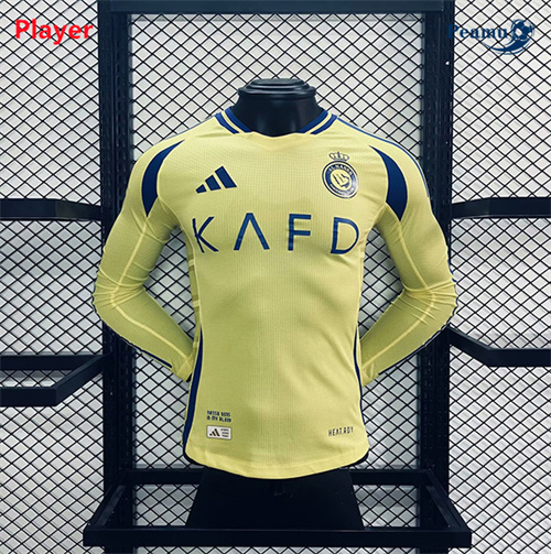Maglia Calcio Al-Nassr FC Player Prima Manica lunga 2024-2025