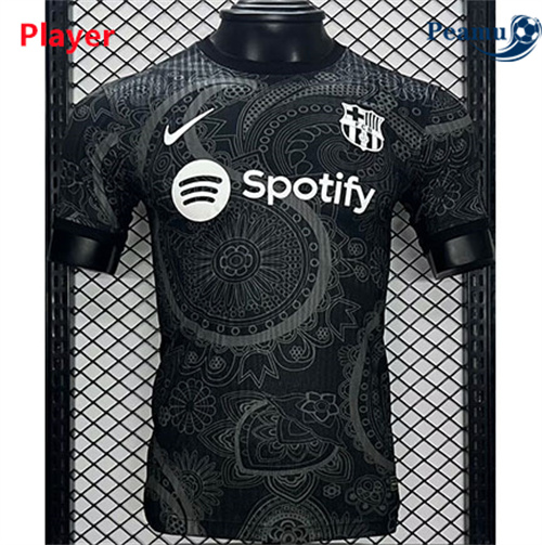 Maglia Calcio Barcellona Player Training nero 2024-2025