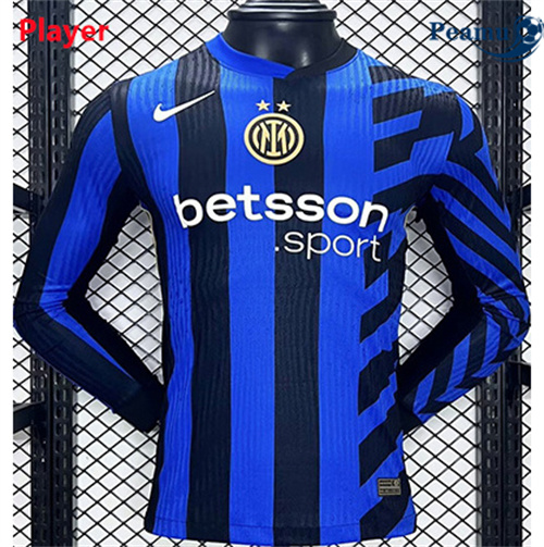 Maglia Calcio Inter Milan Player Prima Manica lunga 2024-2025