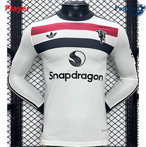 Maglia Calcio Manchester United Player Terza Manica lunga 2024-2025