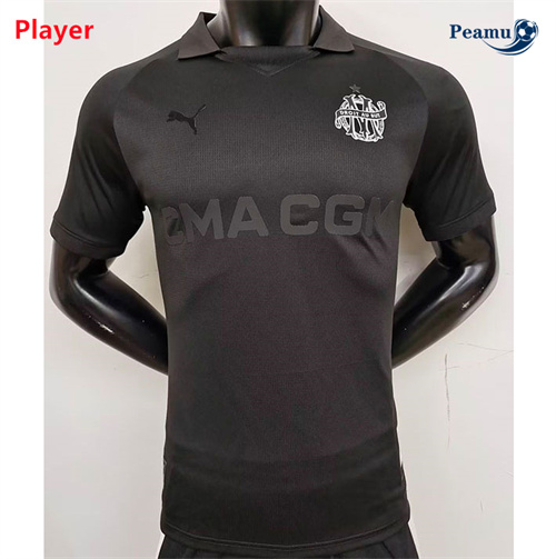 Maglia Calcio Marsella Player Edizione 125°Anniversario nero 2024-2025