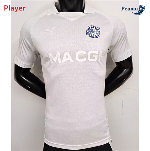 Maglia Calcio Marsella Player Edizione 125°Anniversario Bianco 2024-2025