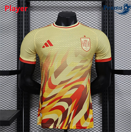 Maglia Calcio Spagna Player Special Giallo 2024-2025
