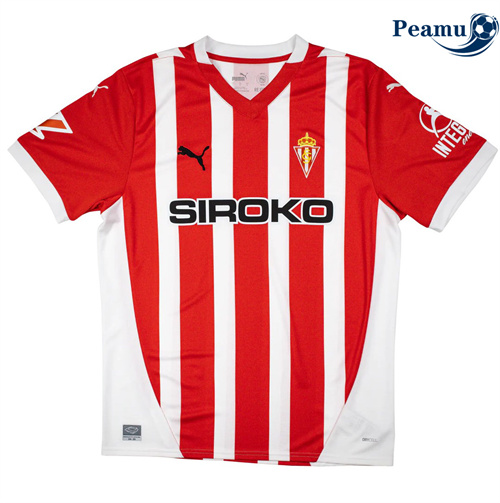 Maglia Calcio Sporting Gijon Prima 2024-2025