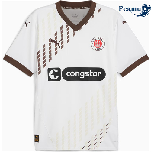 Maglia Calcio St Pauli Seconda 2024-2025