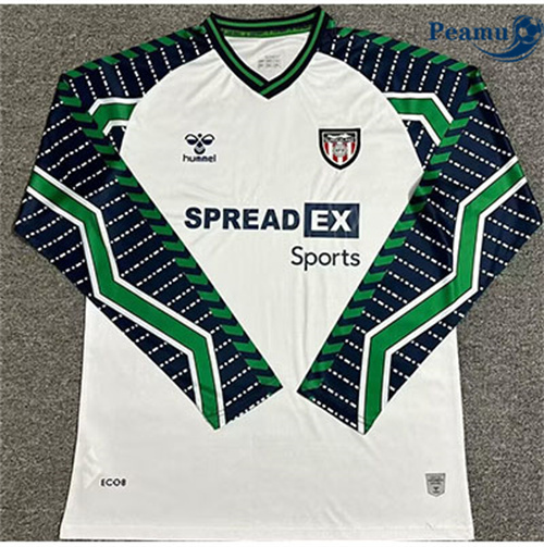 Maglia Calcio Sunderland Seconda Manica lunga 2024-2025