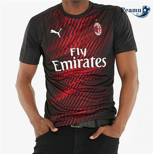 Maglia Calcio AC Milan pre-match Nero 2020-2021