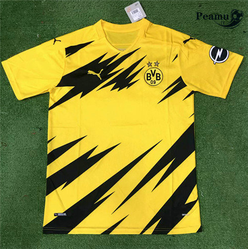 Maglia Calcio Borussia Dortmund Giallo 2020-2021